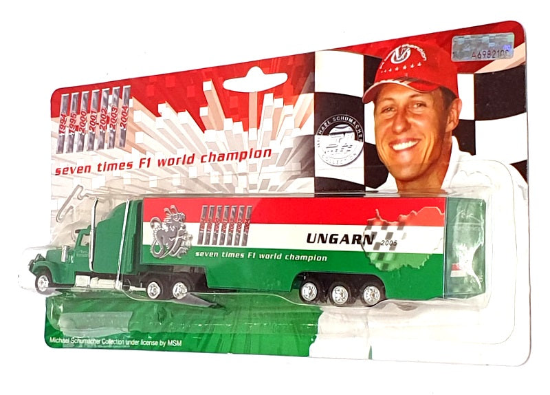Adtruck 53230 - Peterbilt F1 Truck Ungarn 2005 Michael Schumacher