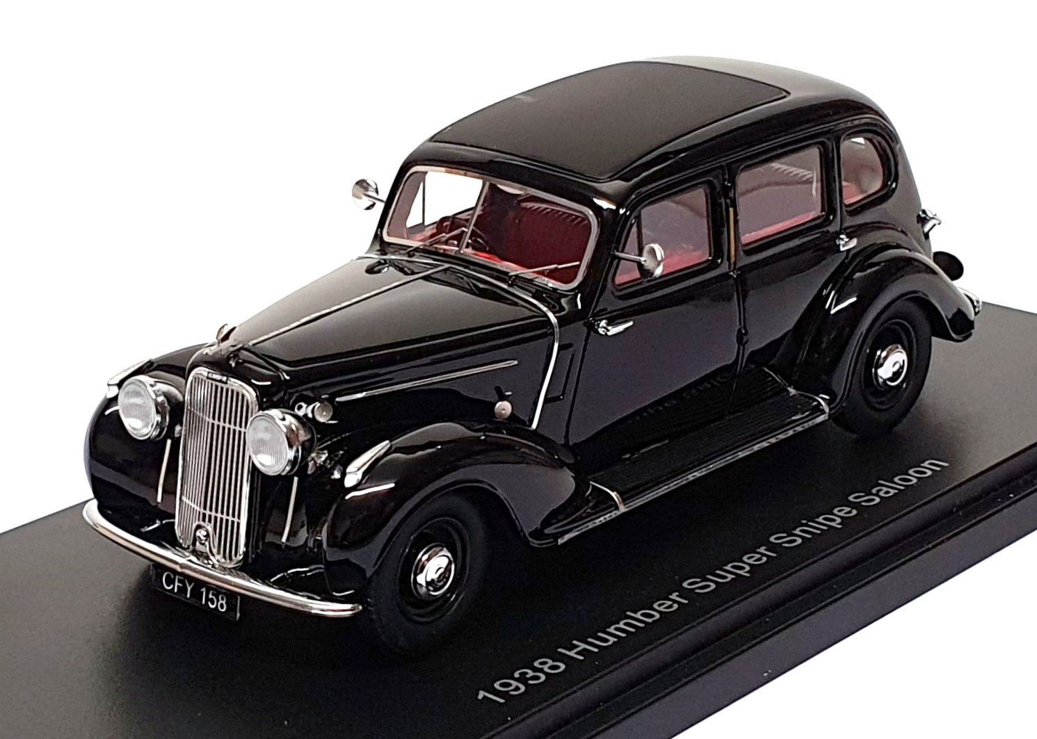 Esval Models 1/43 Scale EMEU43004A - 1938 Humber Super Snipe Saloon - Black