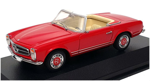 Minichamps 1/43 Scale MIN 032231 - Mercedes Benz 280 SL Cabrio - Red