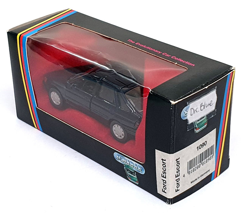 Schabak 1/43 Scale Diecast 1090 - Ford Escort - Dk. Blue