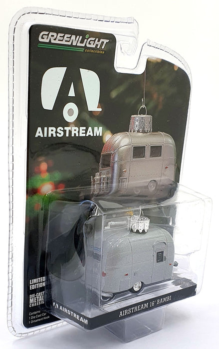 Greenlight 1/64 Scale 29881 - Airstream 16' Bambi Decoration - Silver