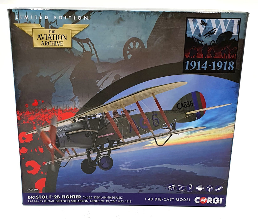 Corgi 1/48 Scale AA28804 - Bristol F-2B Fighter C4636 'Devil In The Dusk'