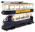 Corgi Appx 13cm Long Diecast 36802 - Dick Kerr Closed Tram Leeds - Dk Blue