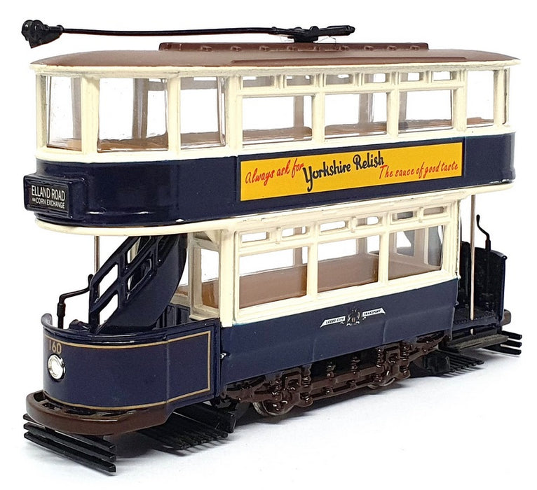 Corgi Appx 13cm Long Diecast 36802 - Dick Kerr Closed Tram Leeds - Dk Blue