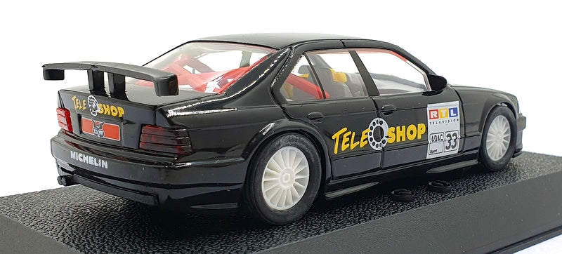 Scalextric 1/32 Scale Slot Car C2091 - BMW Teleshop #33 - Black