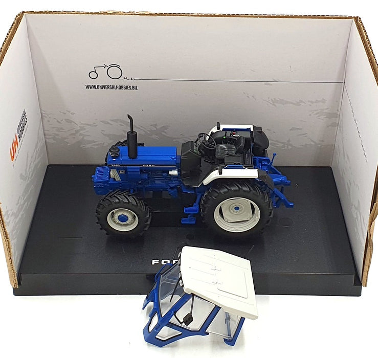 Universal Hobbies 1/32 Scale Diecast UH2865 - Ford 7810 - Blue/White