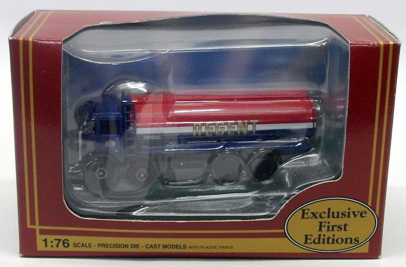 EFE 1/76 Scale Model Truck 30102 - AEC MkIII Tanker - Regent Petrol