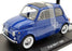KK Scale 1/12 Scale KKDC120033 - Fiat 500 F 1968 - Blue