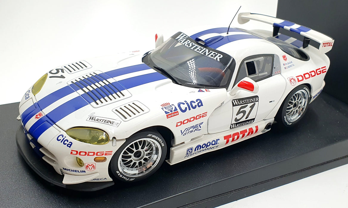 Autoart 1/18 Scale Diecast 89721 - Dodge Viper GTS-R - Sebring 1997 #51