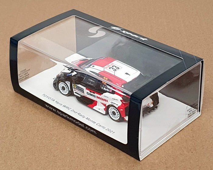 Spark 1/43 Scale S6583 - Toyota Yaris WRC #33 2nd Monte Carlo Rally 2021