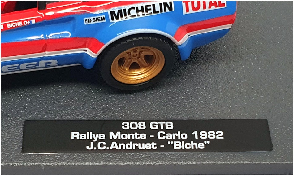 Altaya 1/43 Scale 61023K - Ferrari 308 GTB #3 Monte Carlo Rally 1982