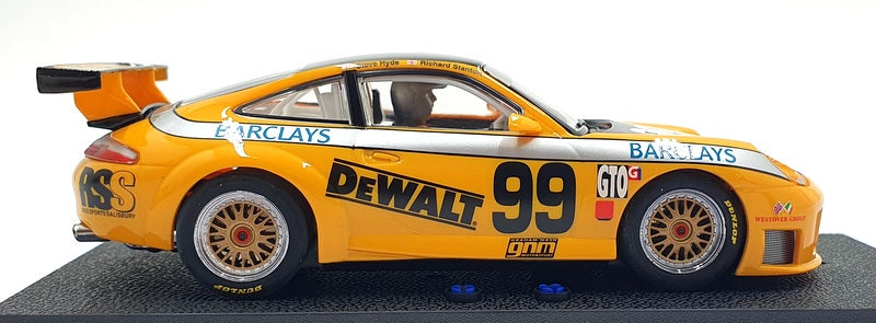 Scalextric 1/32 Scale Slot Car C2481 - Porsche 911 GT3R #99 "DeWALT"