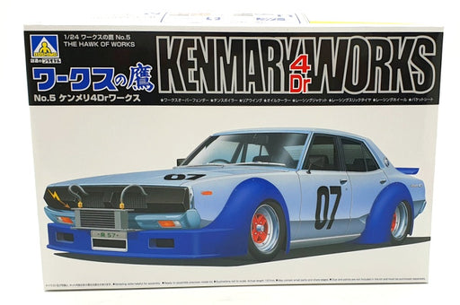 Aoshima 1/24 Scale Kit 66935 - Nissan Skyline 4Dr Kenmary Works