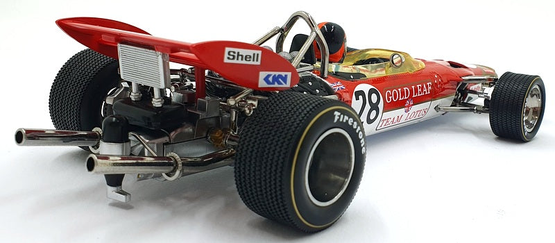 Quartzo 1/18 Scale 18221 Lotus Type 49C #28 Fittipaldi 1970 British GP LE