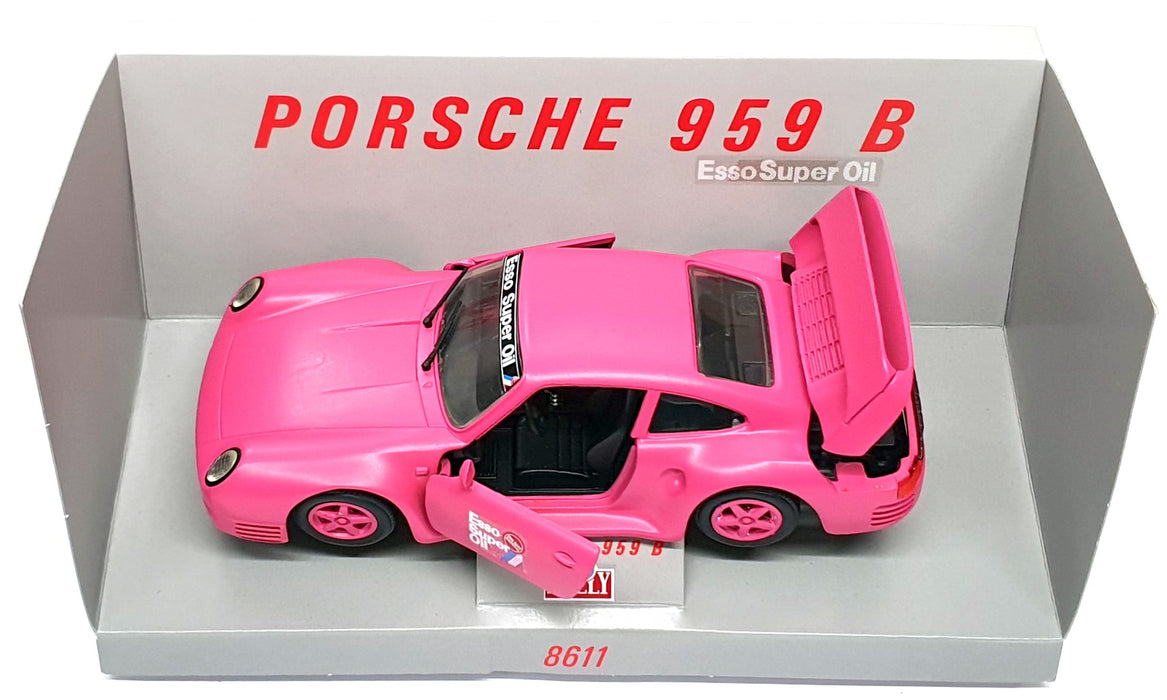 Revell 1/24 Scale Diecast 8611 - Porsche 959 B Esso Super Oil - Pink REWORKED