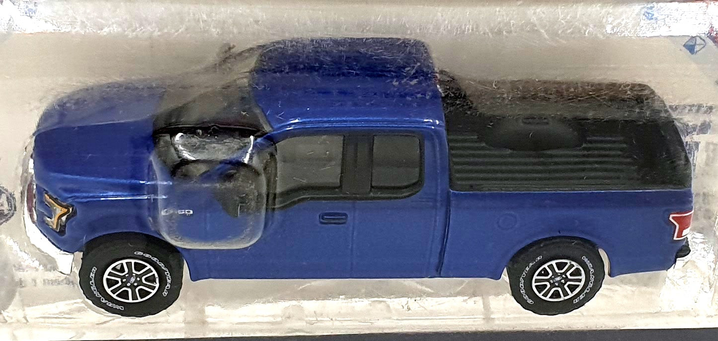 Greenlight 1/64 Scale 30329 - 2016 Ford F-150 Truck -  Met. Blue