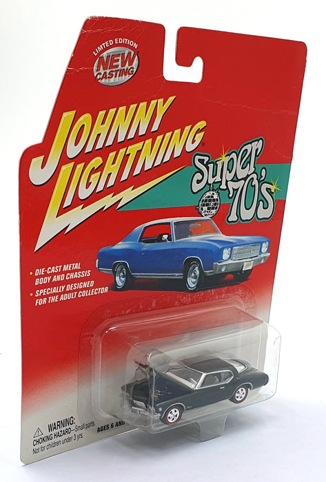 Johnny Lightning 1/64 Scale 459-01 - Super 70s 1971 Buick Riviera - Black