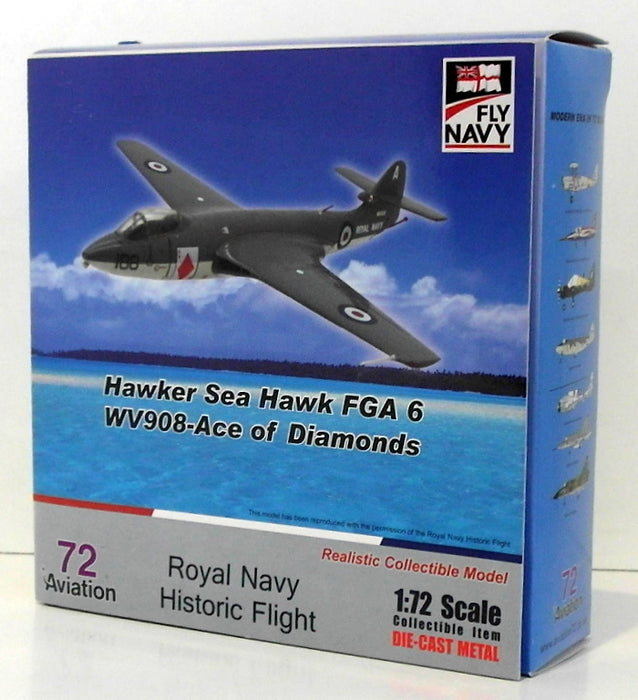 Aviation72 1/72 Scale AV-72-23-004 - Hawker Sea Hawk FGA 6 WV908 Ace Of Diamonds
