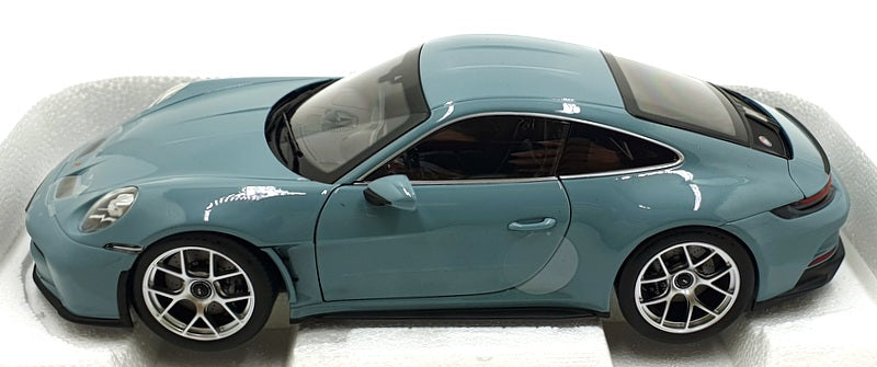 Norev 1/18 Scale Diecast 187470 - 2023 Porsche 911 S/T - Blue