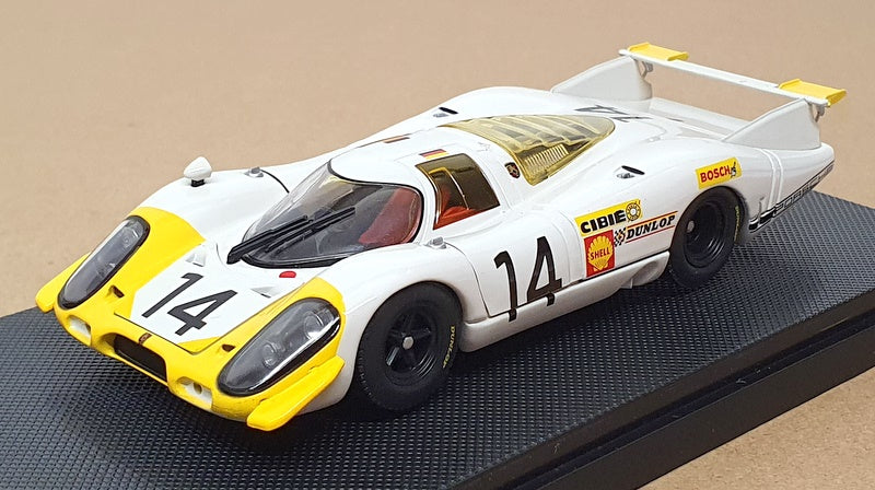 Ebbro 1/43 Scale 750 - Porsche 917 #14 Le Mans 1969 - White/Yellow