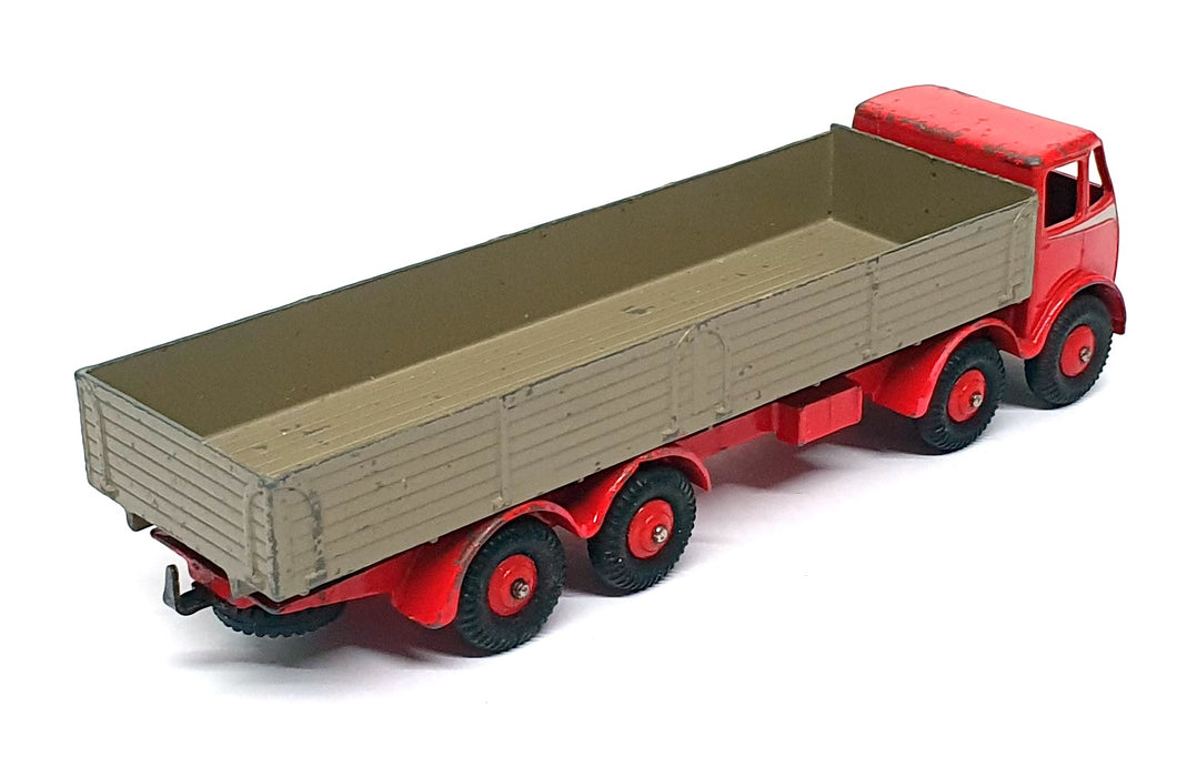 Dinky Supertoys Original Diecast 31526B - Foden Diesel 8 Wheel Wagon - Red/Fawn