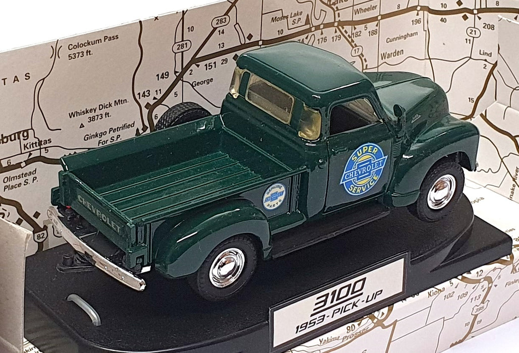 Road Champs 1/43 Scale 74001 - 1953 Chevrolet 3100 Pickup Truck - Green
