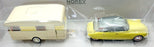 Norev 1/18 Scale 181762 - Citroen DS 19 1960 Yellow With Caravan Digue