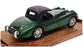 Brumm 1/43 Scale Diecast R102 - 1948 Jaguar 3.5 Litre - Met Green/Black