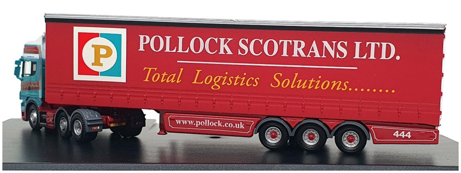 Oxford Diecast 1/76 Scale SCA02CS - Scania Truck & Trailer - Pollock (Scotrans)