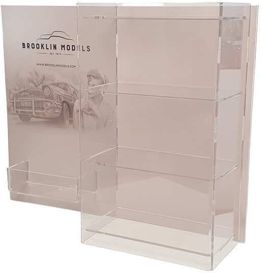 Brooklin Models DC09 - Acrylic Display Case Holds Up To 9 1/43 Scale Model Cars