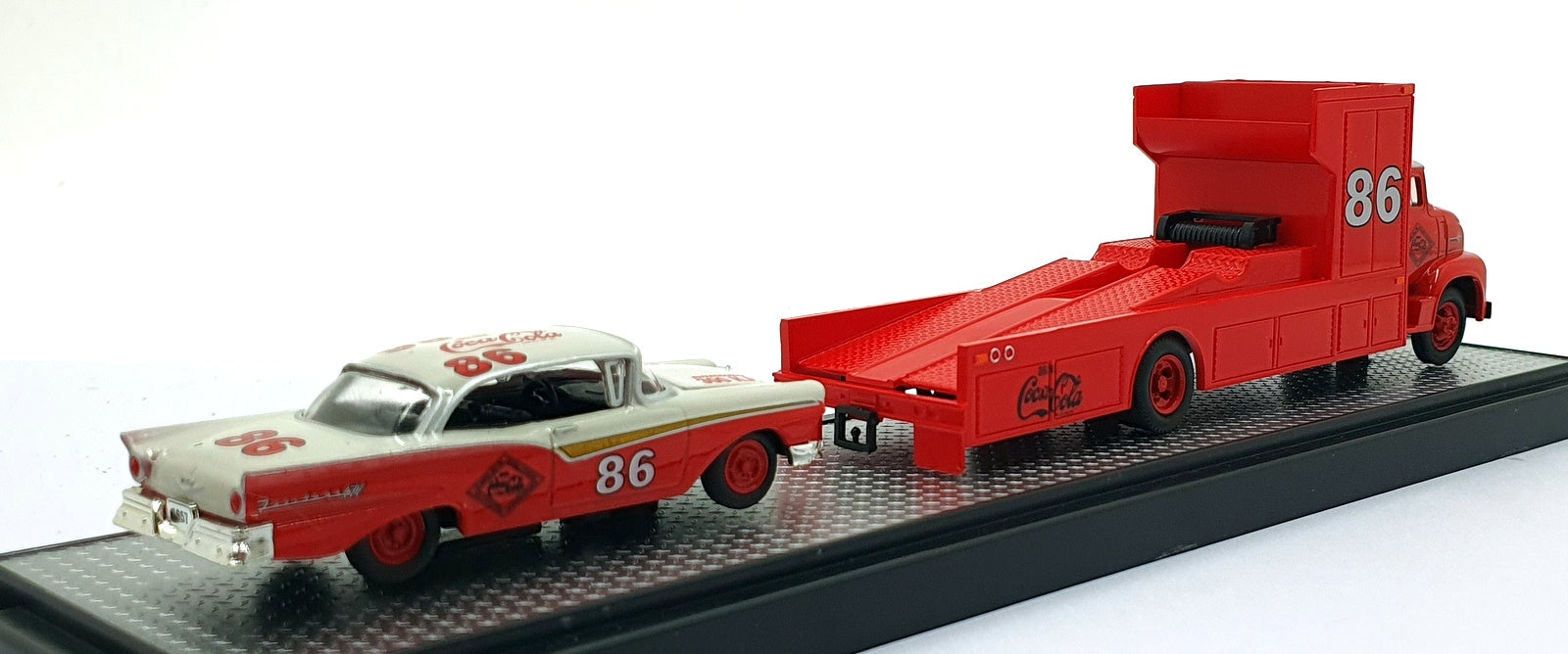 Castline M2 Machines 1/64 Scale TW20 - 1956 Ford COE & 1957 Fairlane 500 #86