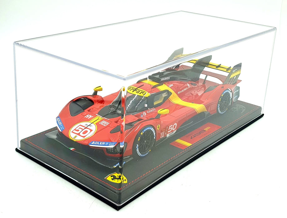 BBR 1/18 Scale P18226 - Ferrari 499P Hypercar 2022 Le Mans #50 Launch