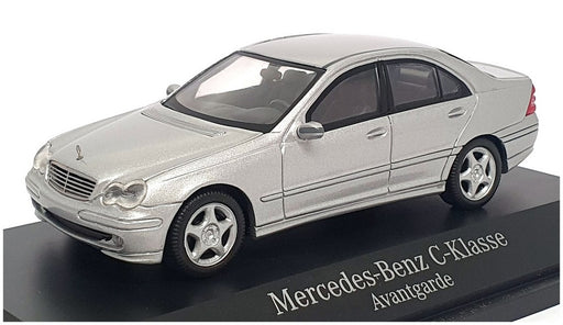 Schuco 1/43 Scale B6 696 0307 - Mercedes Benz C-Class Avantgarde - Silver 