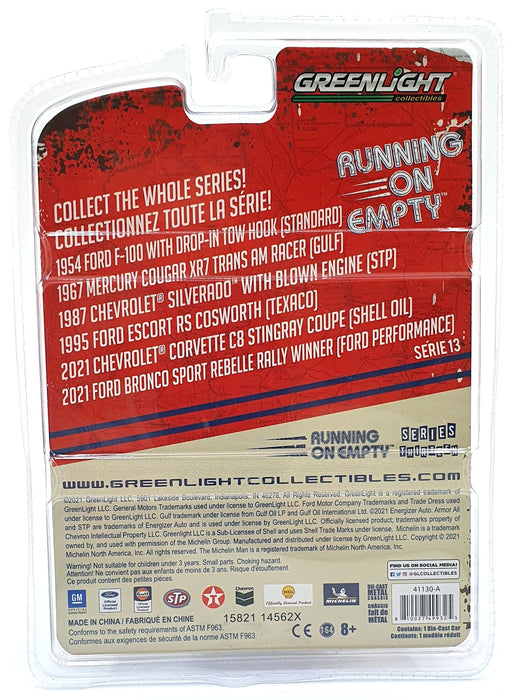 Greenlight 1/64 Scale 41130-A - 1954 Ford F-100 with Drop-In Tow Hook - Blue