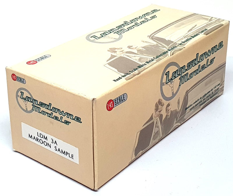 Lansdowne 1/43 Scale LDM3A - 1956 MG Magnette ZA - Maroon Sample Colour