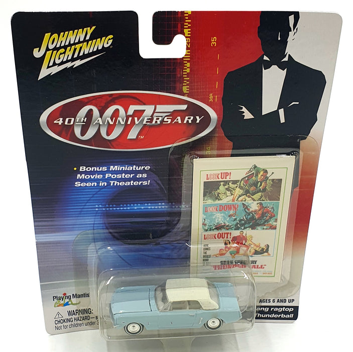 Johnny Lightning 1/64 Scale 261-05 - Ford Mustang Ragtop 007 Thunderball