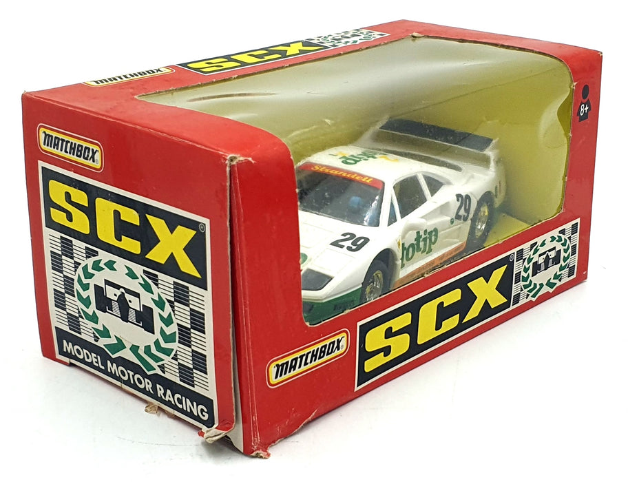 Matchbox SCX 1/32 Scale Slot Car 83790.20 - Ferrari F40 #29 "Totip"