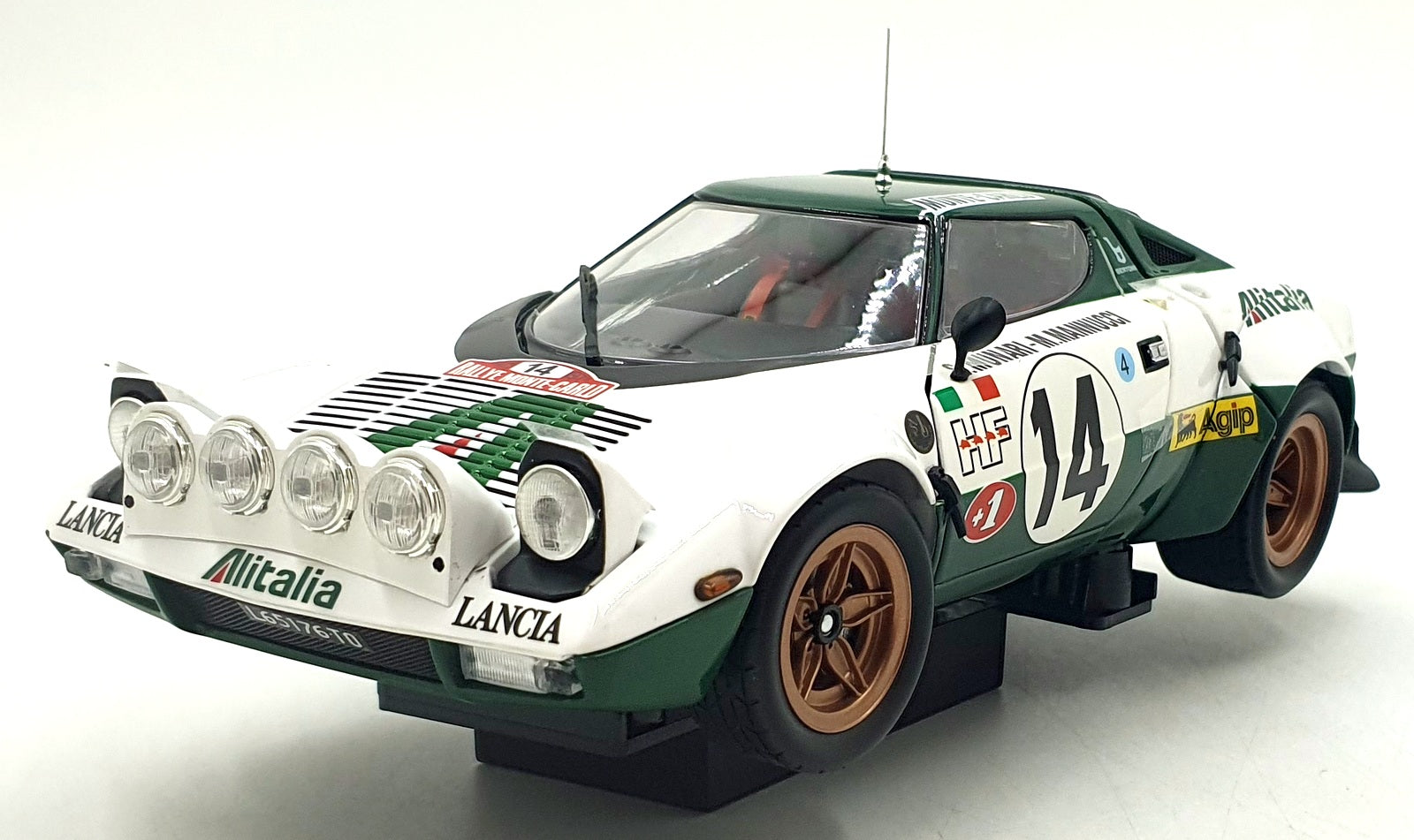 Kyosho 1/18 Scale KS08130E - Lancia Stratos HF #14 Monte Carlo 1975