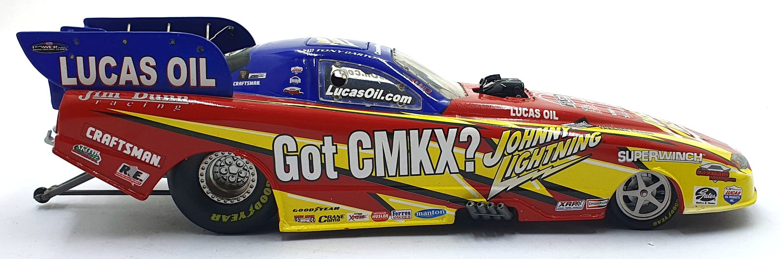 Racing Champions 1/24 Scale 18709H Johnny Lightning Funny Car Dragster NHRA 2005