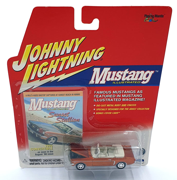 Johnny Lightning 1/64 Scale 291-11 - 1965 Convertible - Met. Orange