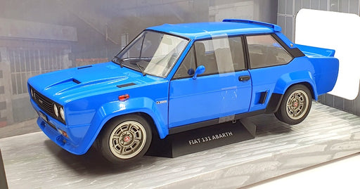 Solido 1/18 Scale Diecast S1806004 - 1980 Fiat 131 Abarth - Blue