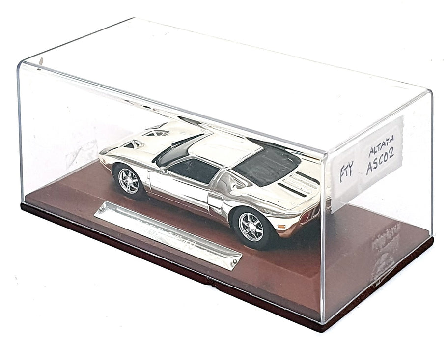 Altaya 1/43 Scale ASC02 - Ford GT 40 - Chrome Silver