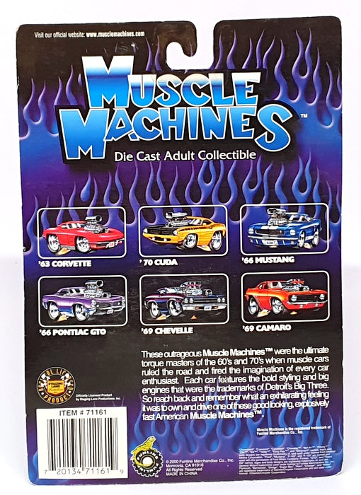 Muscle Machines 1/64 Scale 71161 02-02 - 1950 Ford Woody - Green