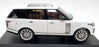 QY Toys 1/18 Scale Q1001A - Land Rover Range Rover 50th Anniversary - White