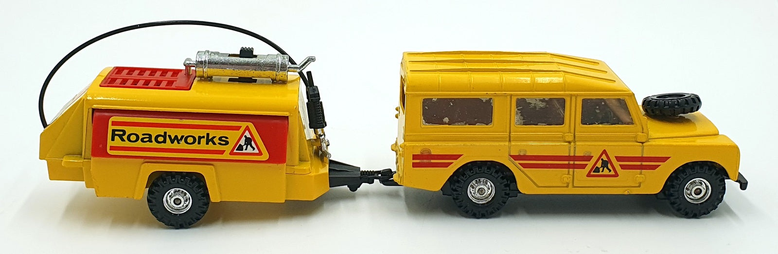 Corgi Appx 1/36 Scale Diecast 1007 - Land Rover & Compressor Road Repair Unit
