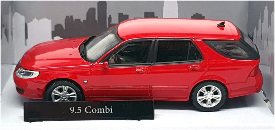 Cararama 1/43 Scale Diecast 4-16950 - Saab 9.5 Combi - Red