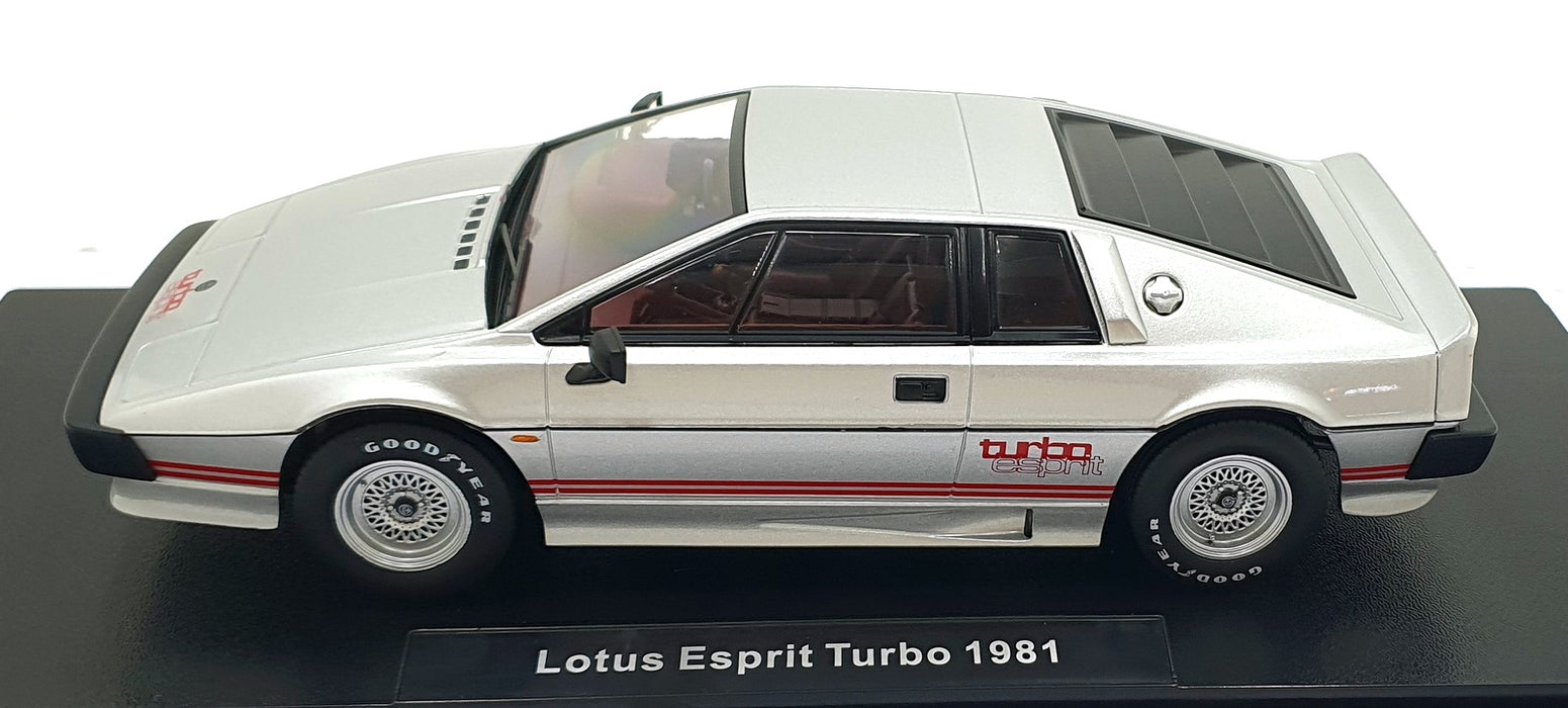 KK Scale 1/18 Scale Diecast KKDC181196 - 1981 Lotus Esprit Turbo - Silver