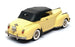 Brooklin 1/43 Scale BRK85 - Chrysler New Yorker Convertible - Yellow/Black