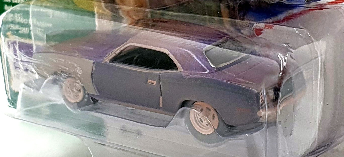 Johnny Lighting 1/64 Scale JLMC020 - 1970 Plymouth Cuda - Purple