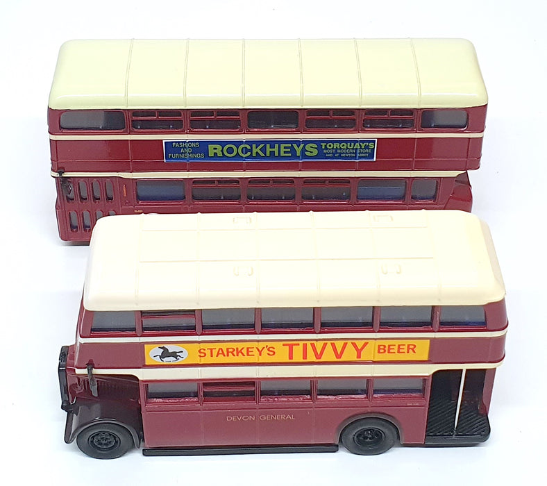 Corgi 1/50 Scale 97052 - Guy Arab & Leyland Atlantean Devon General 75th Ann